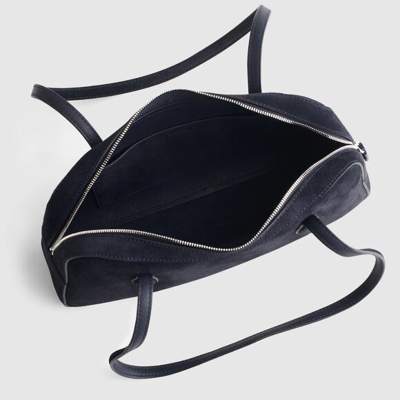 Madewell The Top Zip Suede Shoulder Bag - NWT - Picture 3 of 9